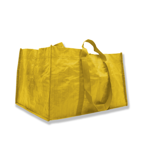 polypropylene woven bags - Yellow bag